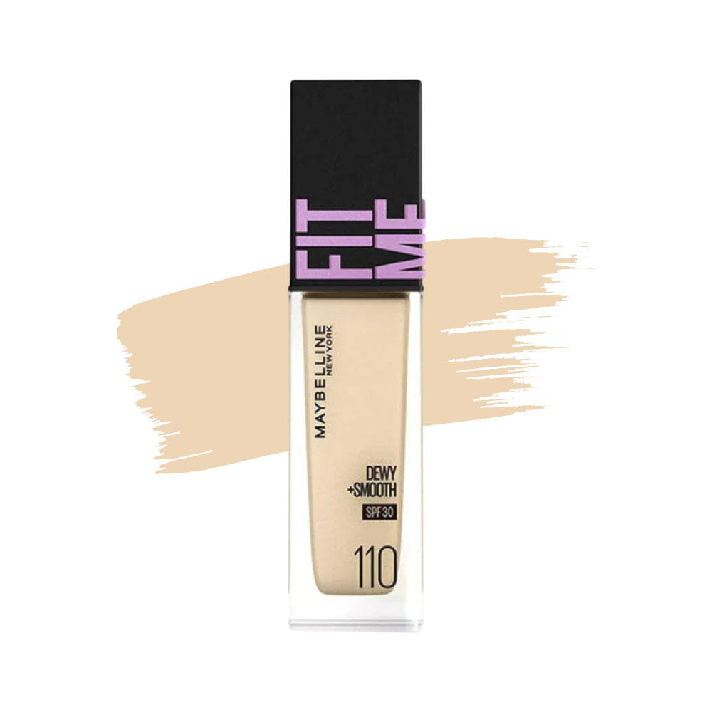 MAYBELLINE PRIMER FIT ME FOUNDATION DEWY PUMP SPF 110 30ML