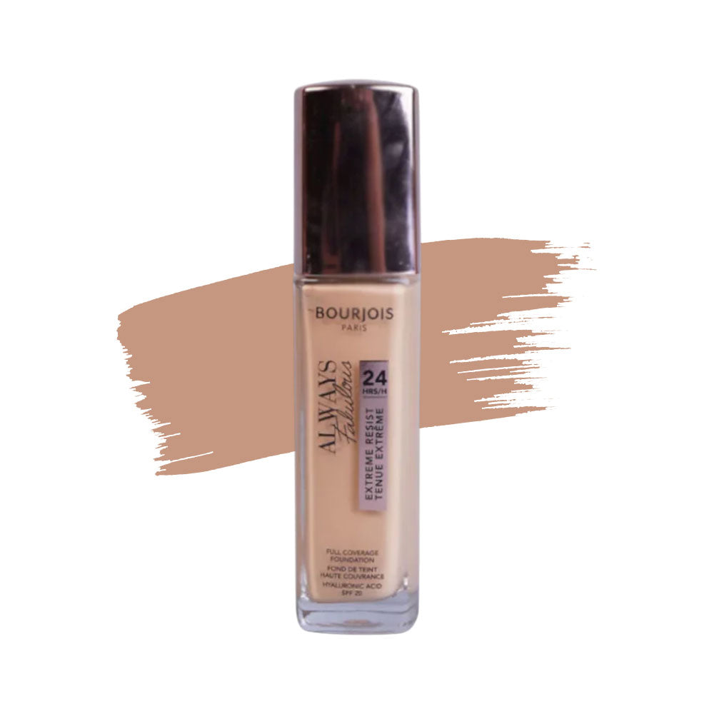BOURJOIS ALWAYS FABULOUS FOUNDATION 410 GOLDEN BEIGE 30ML