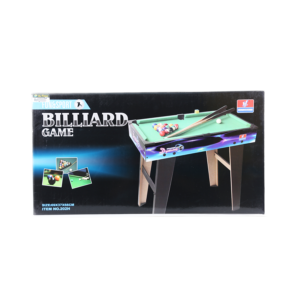 202H BILLIARD GAME WOODEN (3+ YEAR) A.I