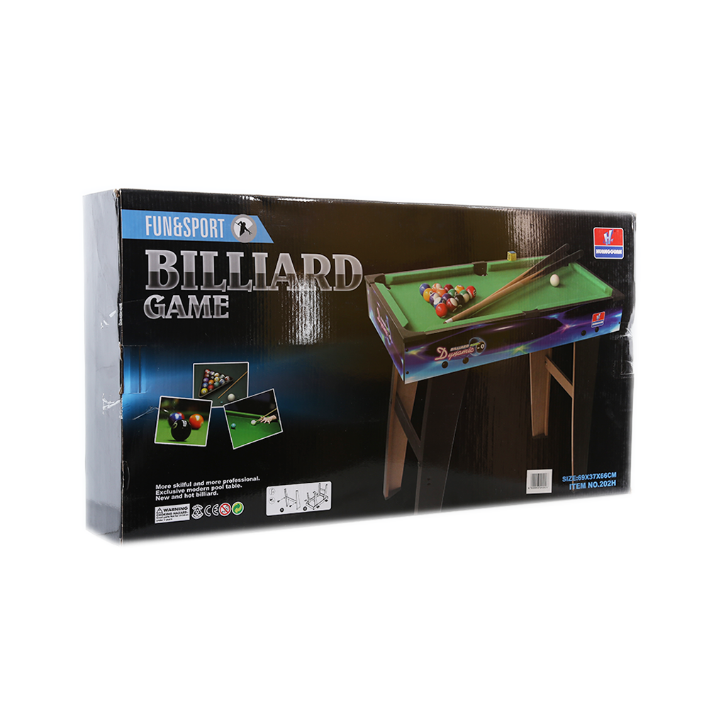 202H BILLIARD GAME WOODEN (3+ YEAR) A.I