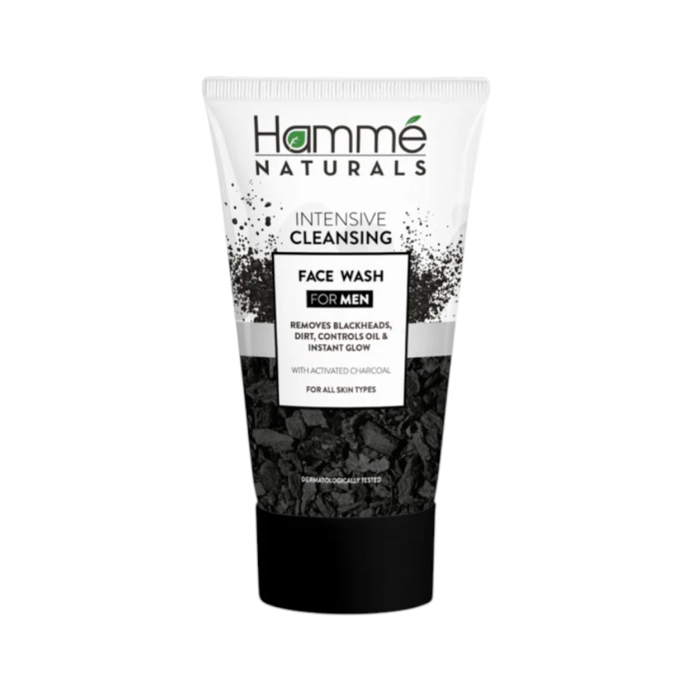 HAMME NATURALS INTENSIVE CLEANING MEN FACE WASH 100ML