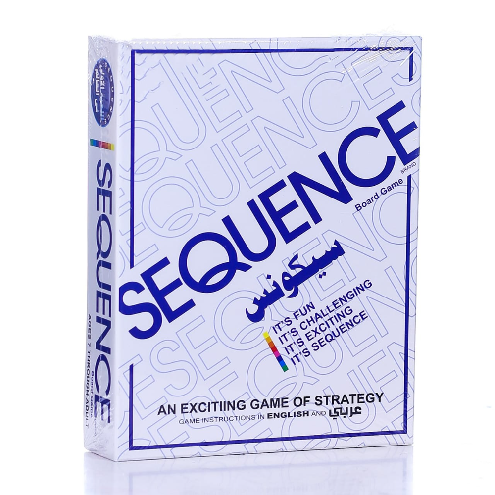 0153A SEQUENCE BOARD GAME (3+ YEAR) A.I