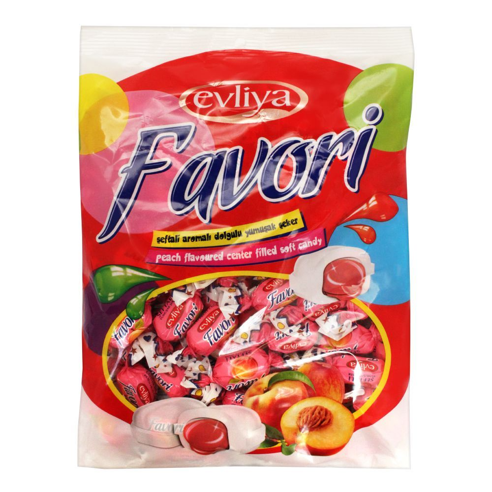 EVLIYA FAVORI PEACH FLAVOURED POUCH 90GM