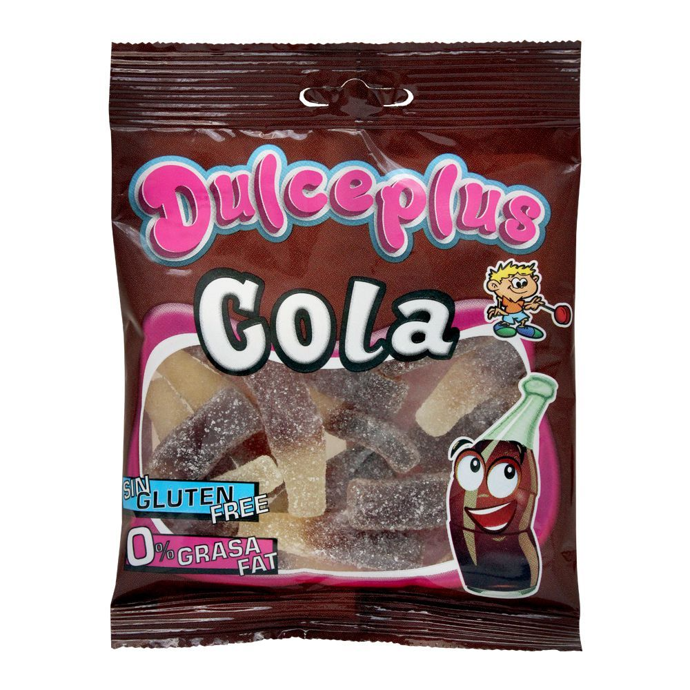 DULCEPLUS COLA BOTTLES JELLY100 GM