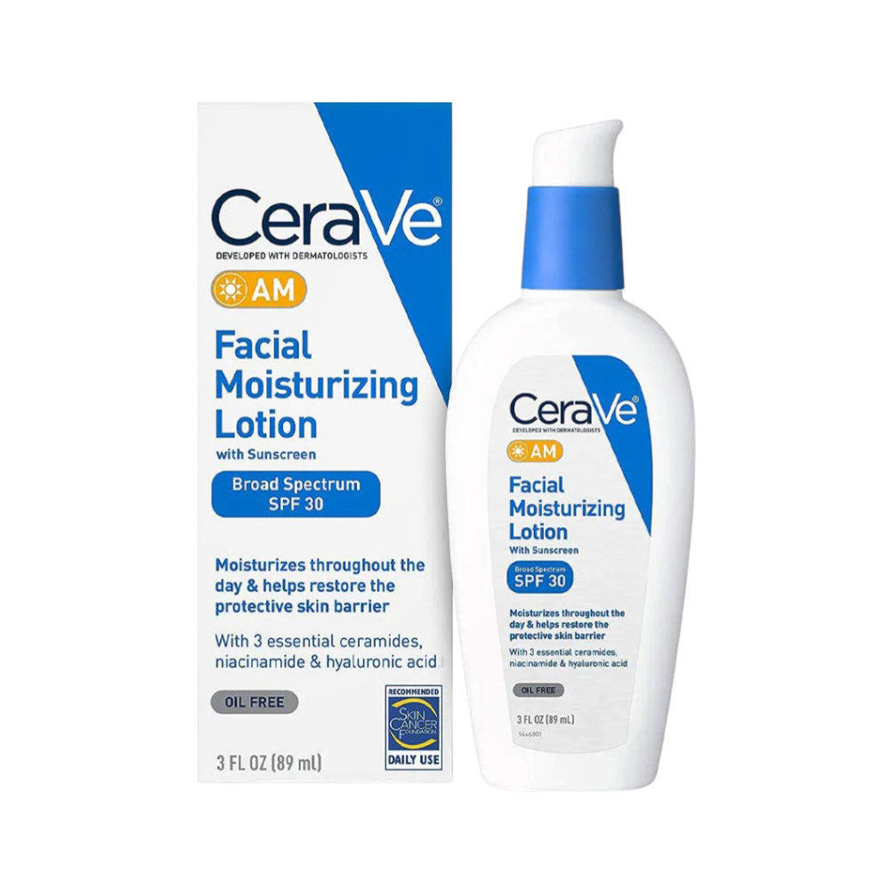 CERAVE FACIAL MOISTURIZING LOTION WITH SUNSCREEN AM