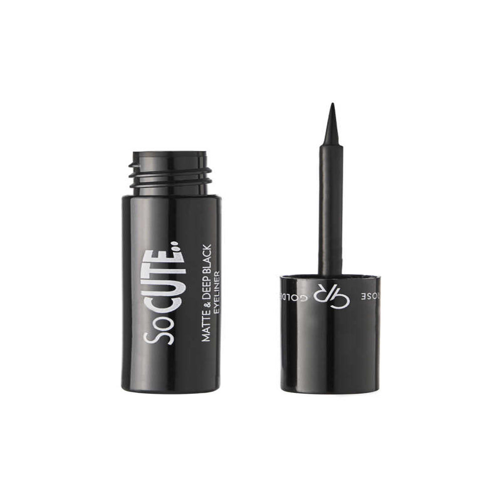 GOLDEN ROSE SO CUTE MATTE & DEEP BLACK EYELINER
