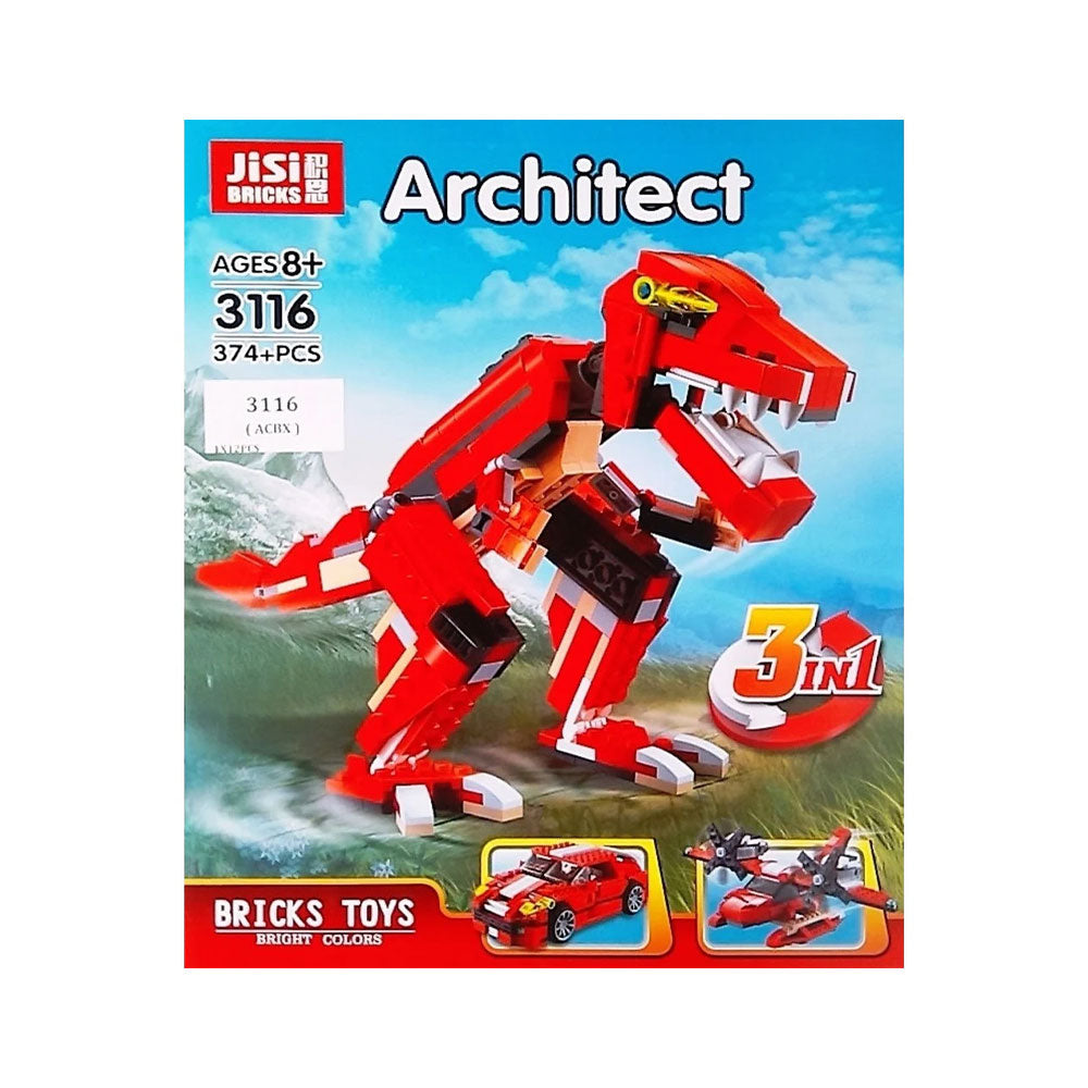3116 JISI ARCHITRCT DINO BLOCKS