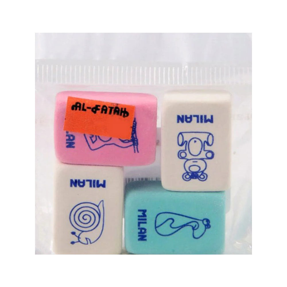 4060 MILAN ERASER 4PC A.M