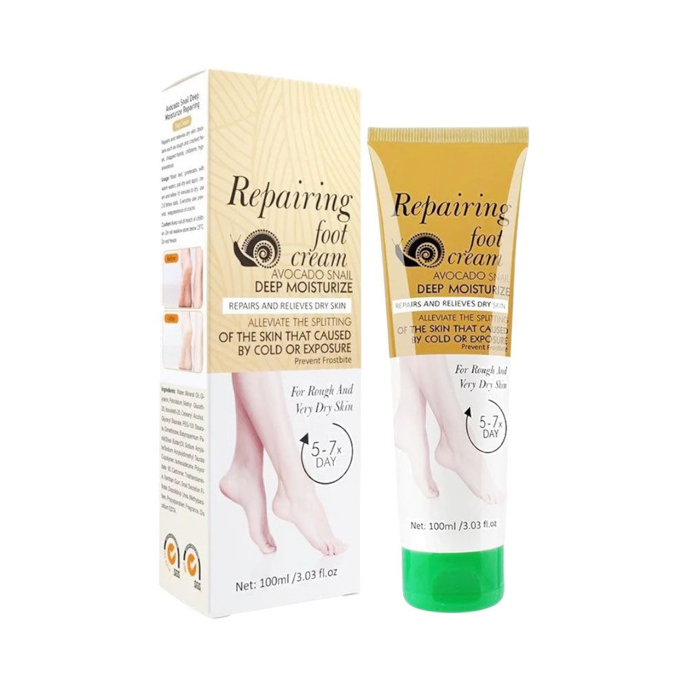 AICHUN BEAUTY AVOCADO SNAIL REPARING FOOT CREAM 100ML