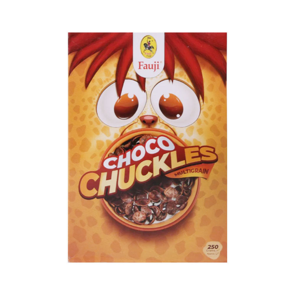 FAUJI CEREAL CHOCO CHUCKLES MULTIGRAIN 250 GM