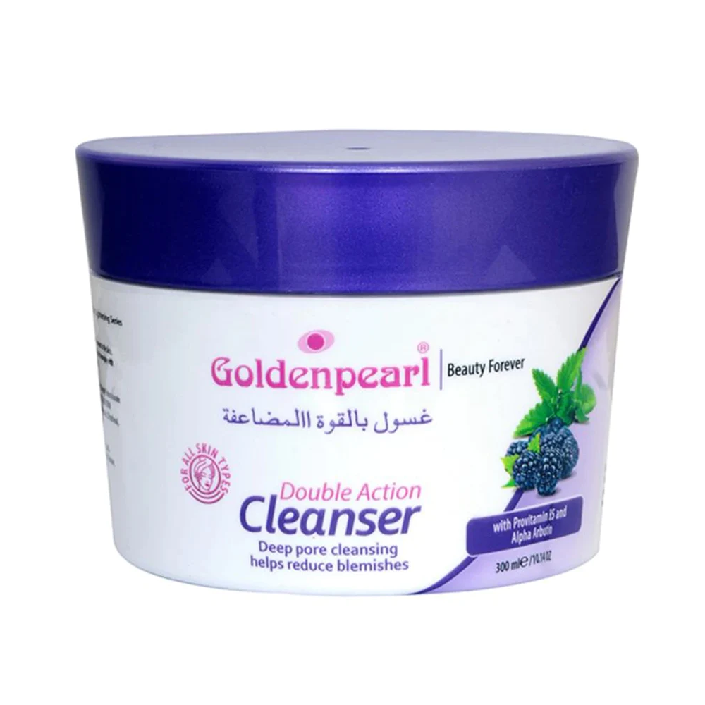 GOLDEN PEARL DOUBLE ACTION CLEANSER JAR 300 ML