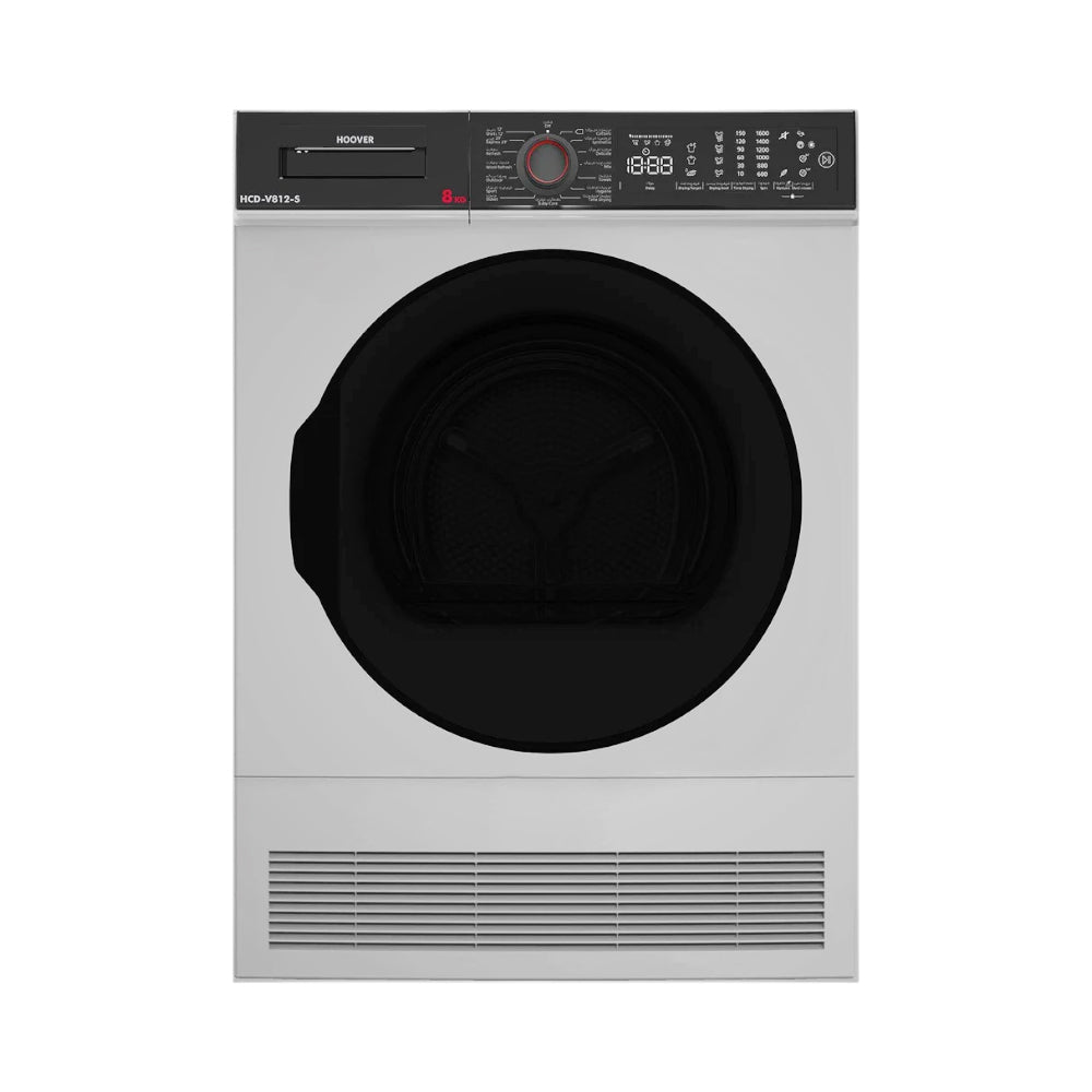 HOOVER 8 KG CONDENSER DRYER 1200 RPM SILVER HCDV812S