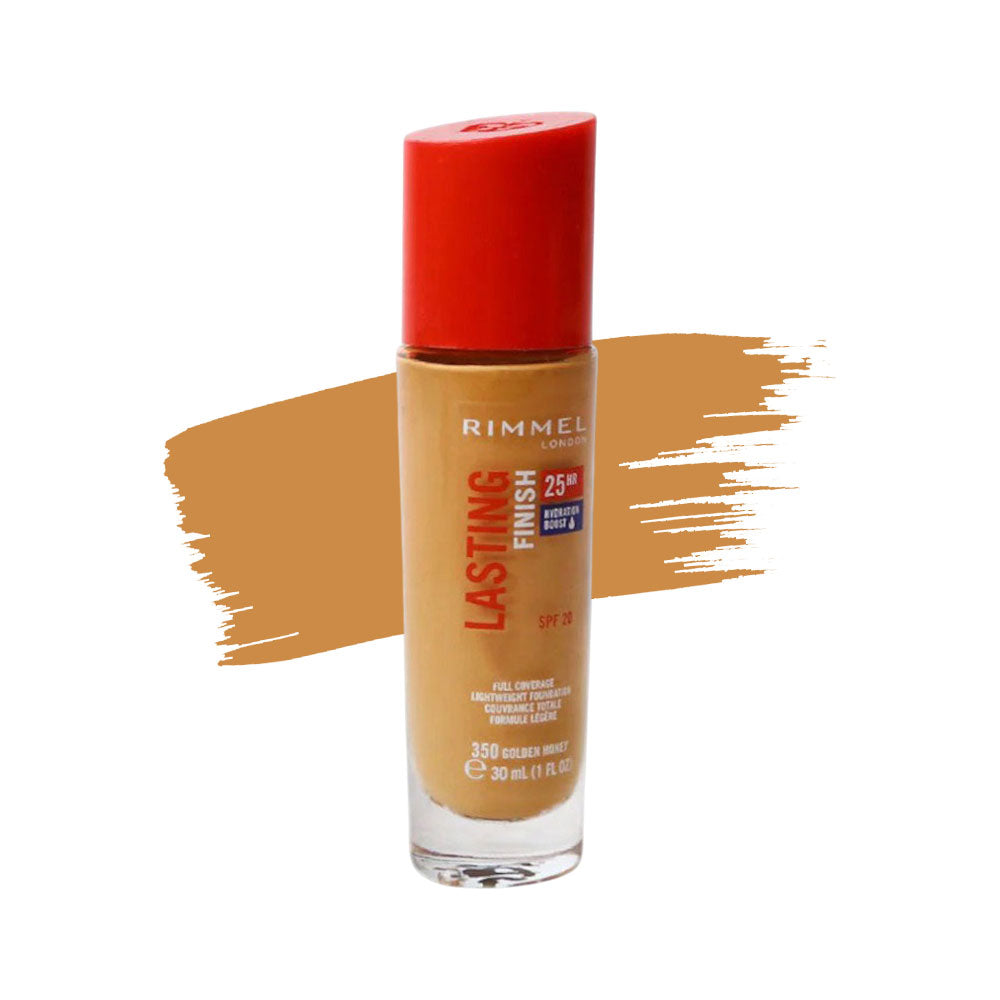 RIMMEL LASTING FINISH FOUNDATION 350 GOLDEN HONEY