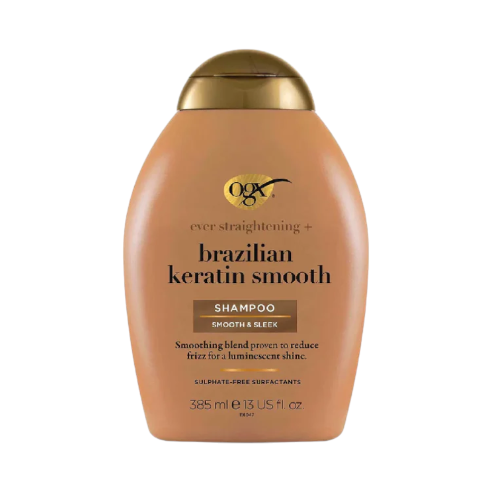 OGX SHAMPOO BRAZILIAN KERATIN SMOOTH & SLEEK 385 ML