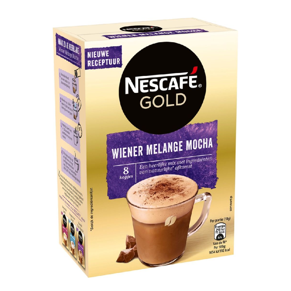 NESTLE NESCAFE GOLD WIENER MELANGE MOCHA 144 GM