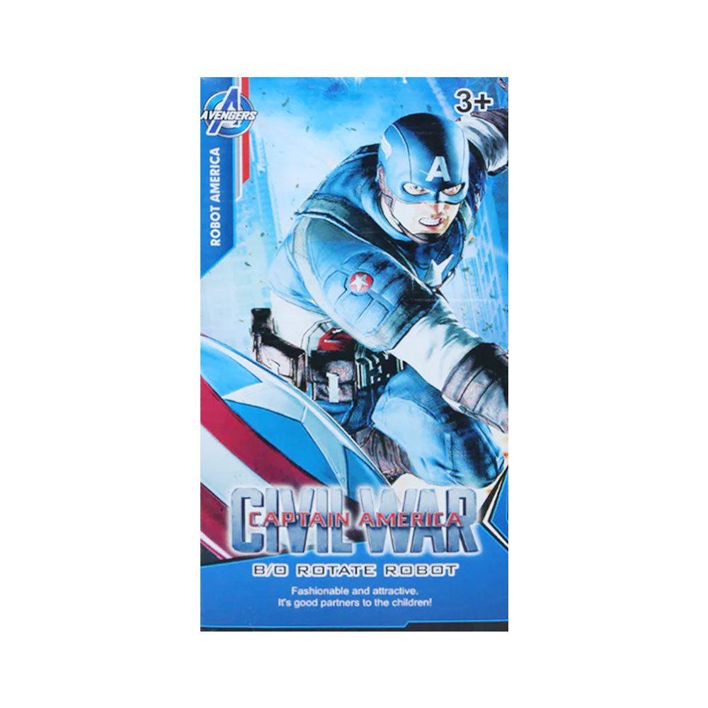 345-1A CAPTIAN AMERICA ROBOT B/O IR (3+ YEAR)