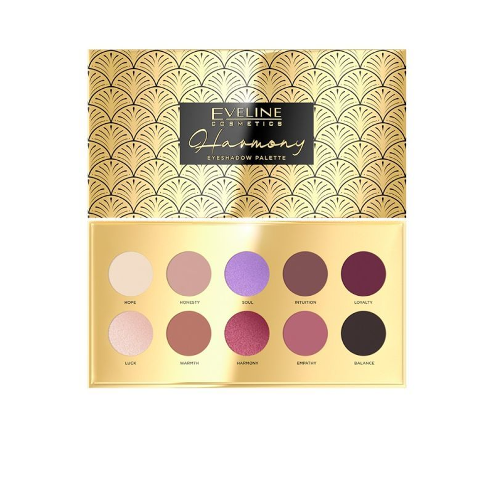EVELINE EVELINE EYESHADOW PALETTE 10 COLORS