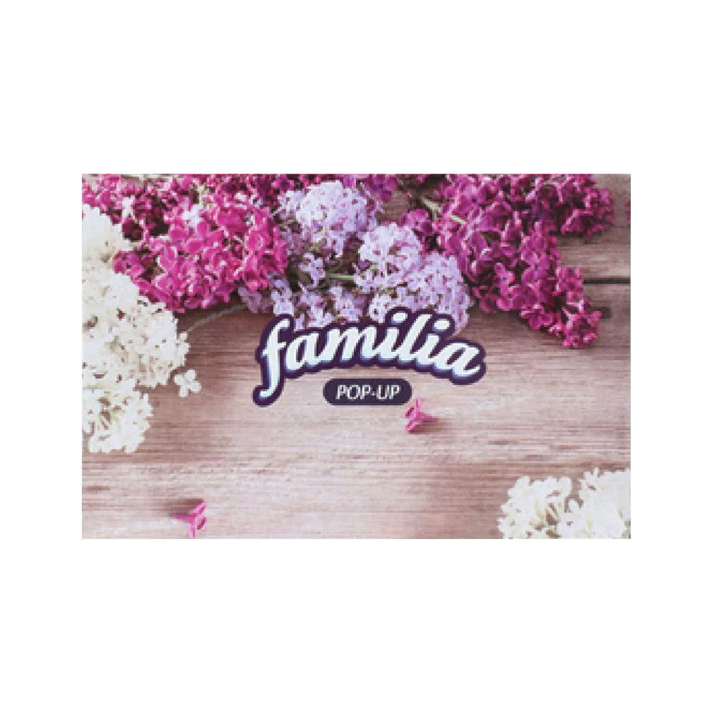 FAMILIA POP UP 150x2 PLY TISSUES