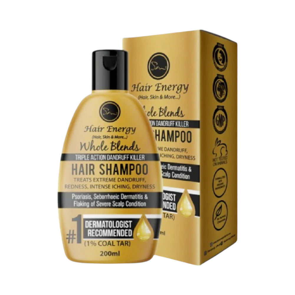 HAIR ENERGYWHOLE BLENDS  TRIPLE ACTION DANDRUFF KILLER HAIR