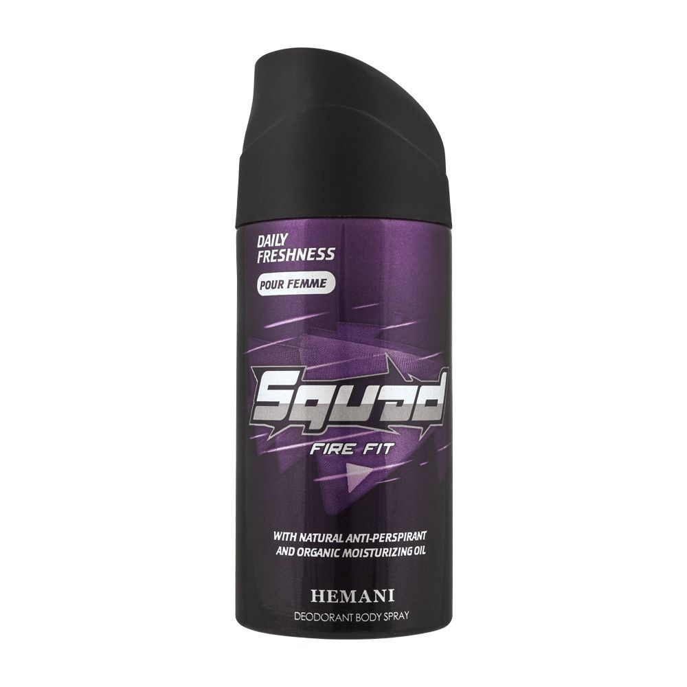 HEMANI SQUAD E SPORTS BODY SPRAY 150 ML