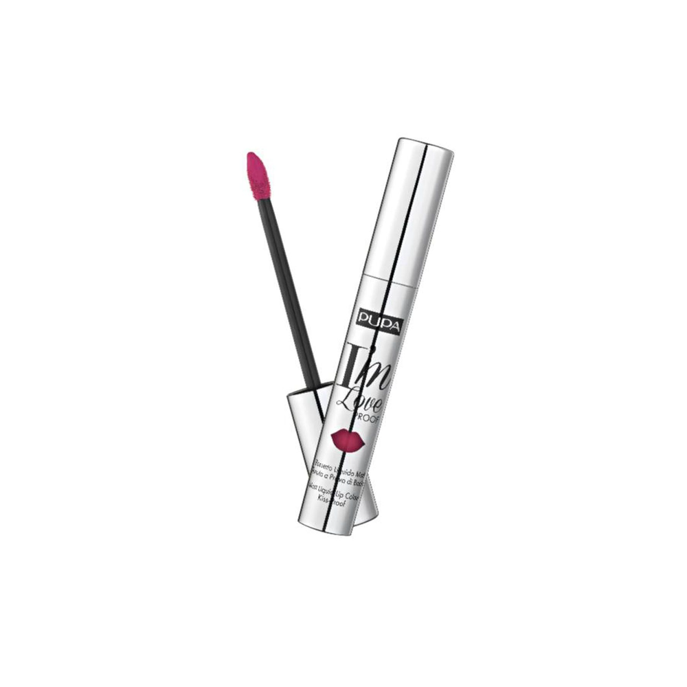 PUPA IM LOVEPROOF LIQUID LIP KISS PROOF - FLAMINGO FUCHSIA