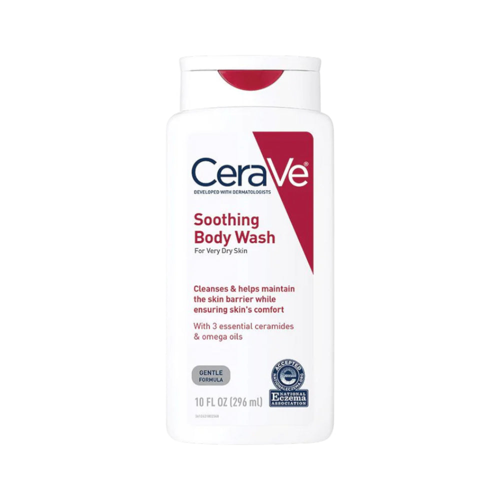 CERAVE SOOTHING BODY WASH FOR VARY DRY SKIN 296ML