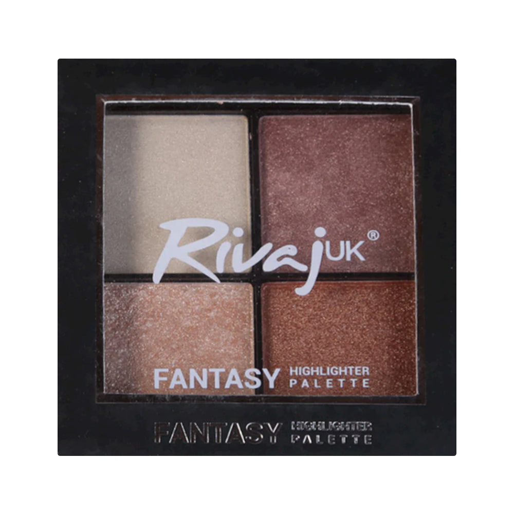 RIVAJ # 3 BROWN FANTACY HIGHLIGHTER PALLETTE