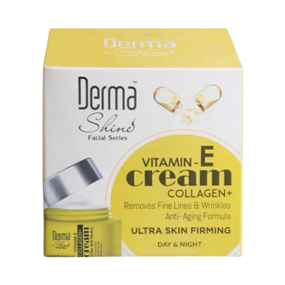 DERMA SHINE VITMAN E & COLLAGEN CREAM 50 ML