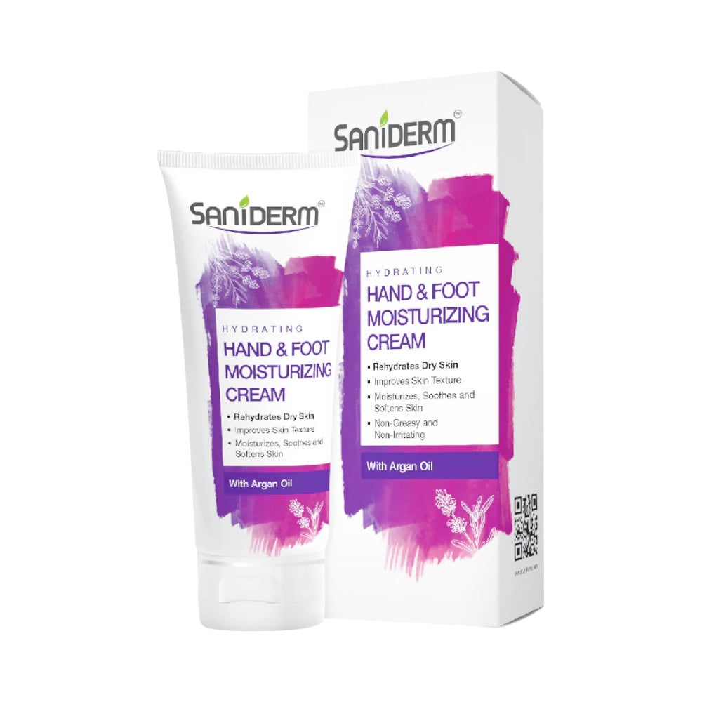 SANIDERM HAND & FOOT MOISTURING CREAM 50 GM