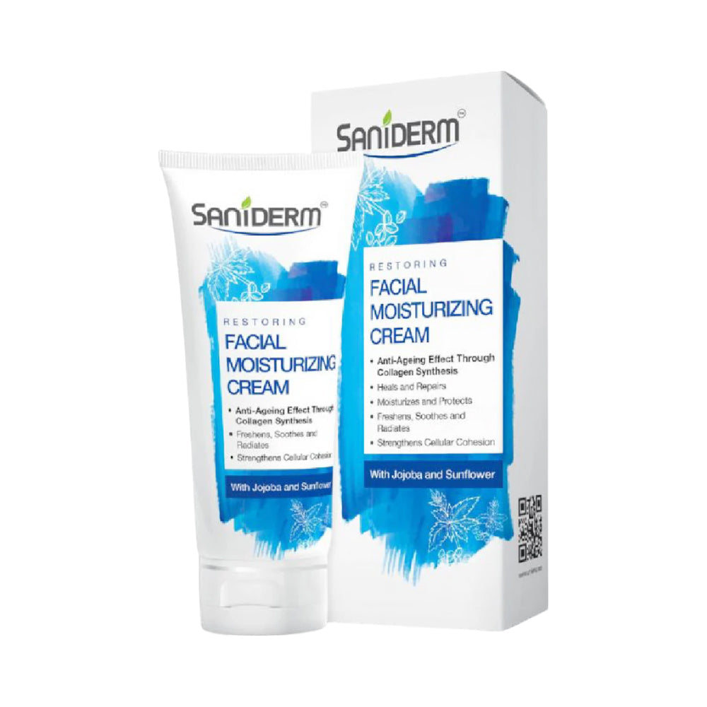SANIDERM FACIAL MOISTURIZING CREAM 50 GM