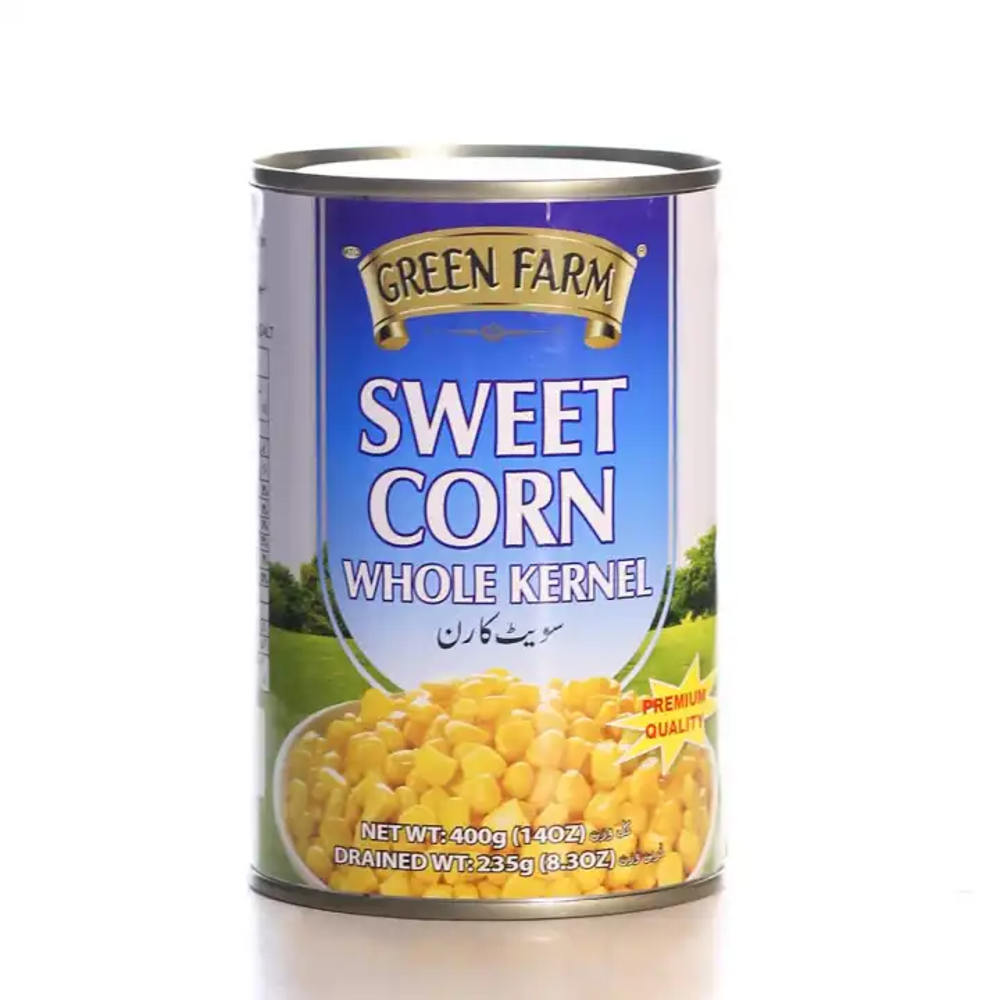 GREEN FARM SWEET CORN WHOLE KERNAL 2840 GM