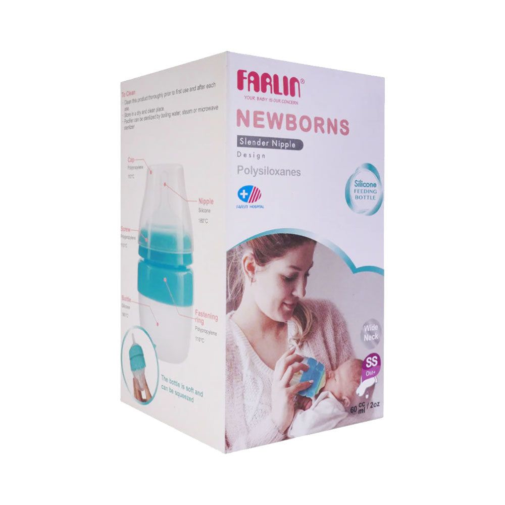 FARLIN BABY FEEDING BOTTLE NEWBORNS 0M+60 AB-12007