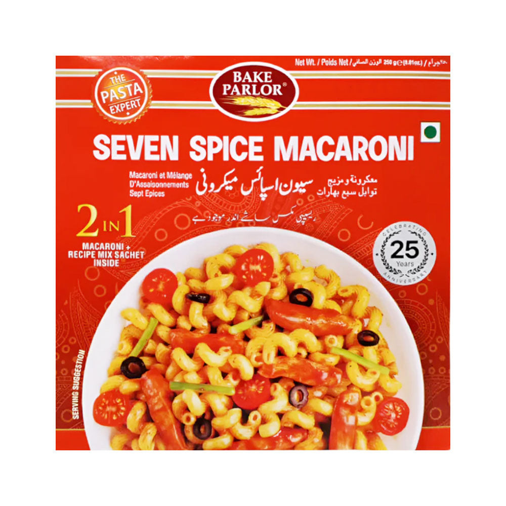 BAKE PARLOR SEVEN SPICE MACARONI 250 ML