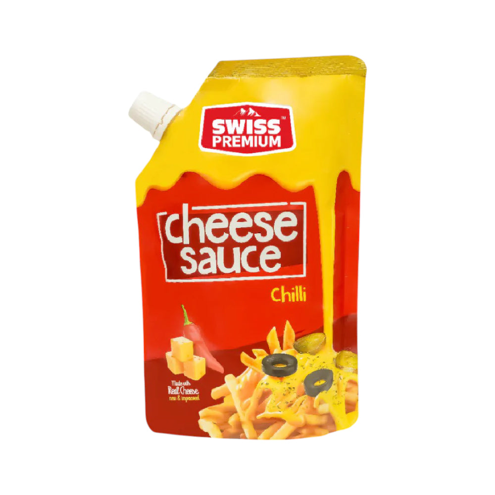 SWISS PREMIUM HOT CHILLI CHEESE SAUCE 200 GM