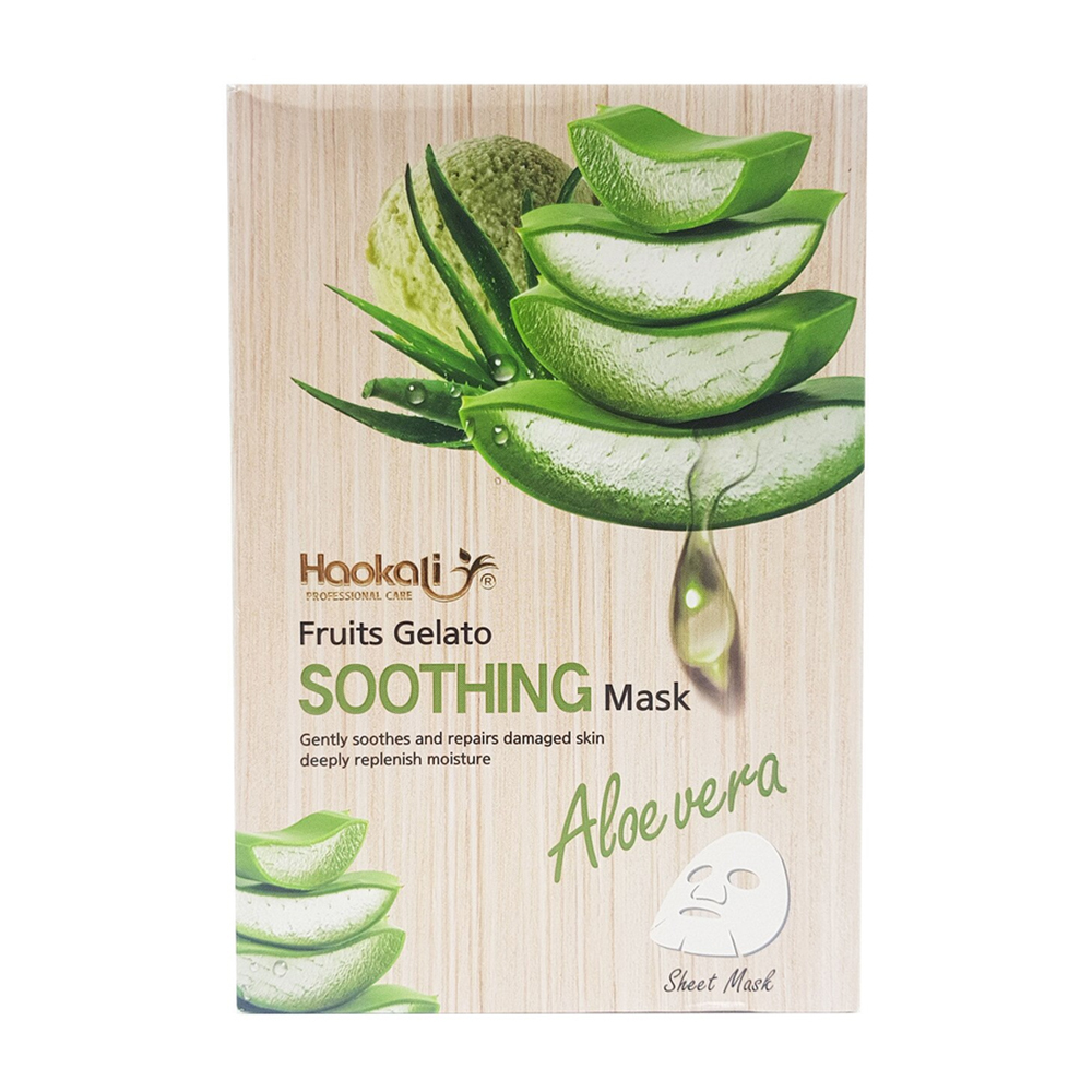 HAOKALI SOOTHING ALOE VERA SHEET MASK HA-3012 IR 30ML