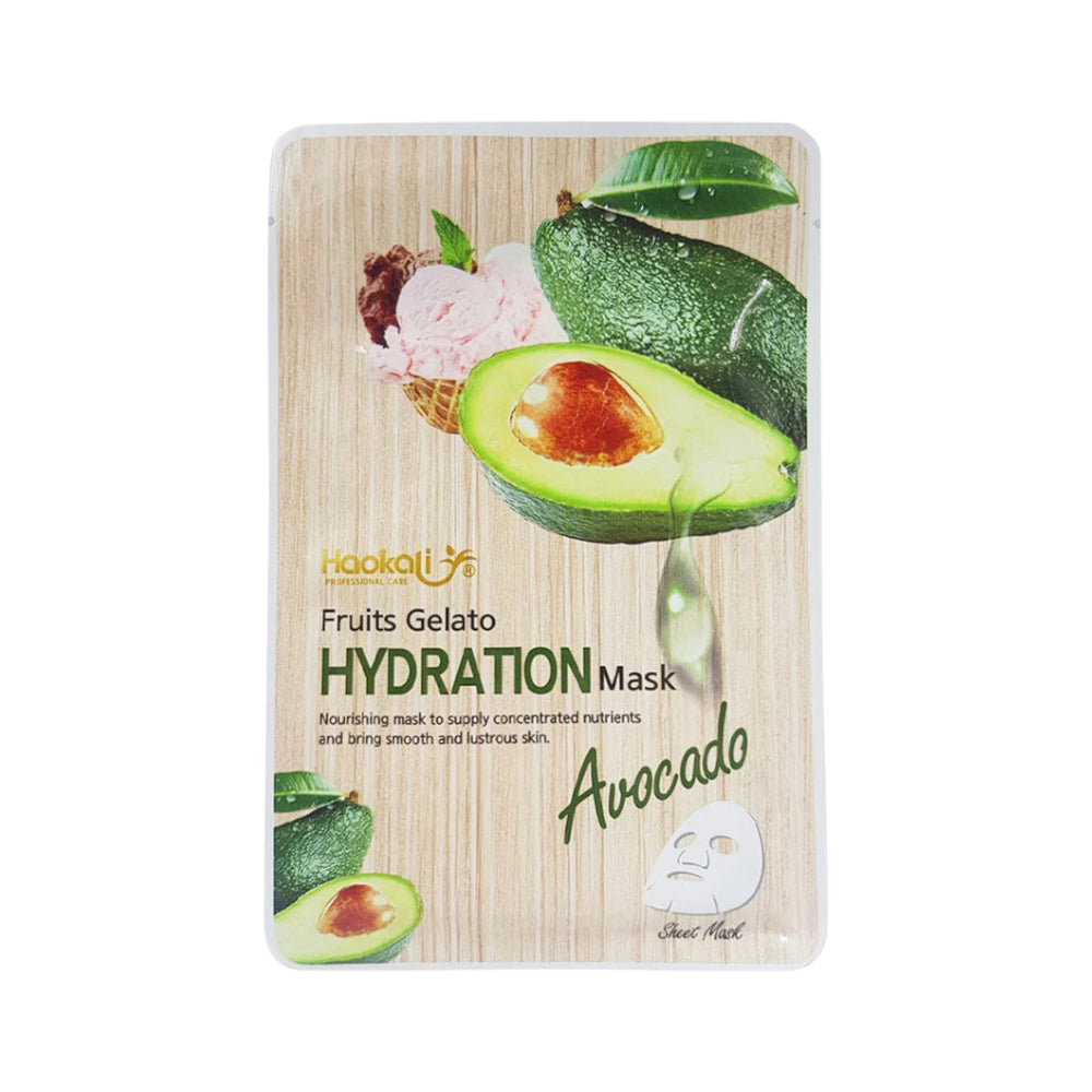 HAOKALI AVOCADO HYDRATING SHEET MASK HA-3010 IR 30ML