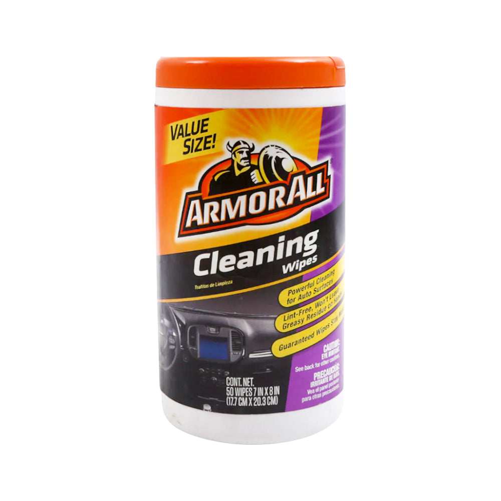 ARMORALL CLEANING WIPES 17.7CM X 20.3CM