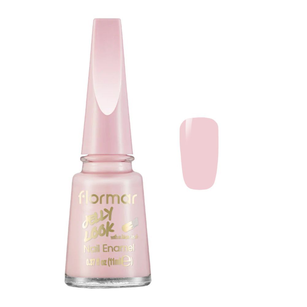 FLORMAR ICY PINK JELLY LOOK N-ENAMEL JL43 11ML