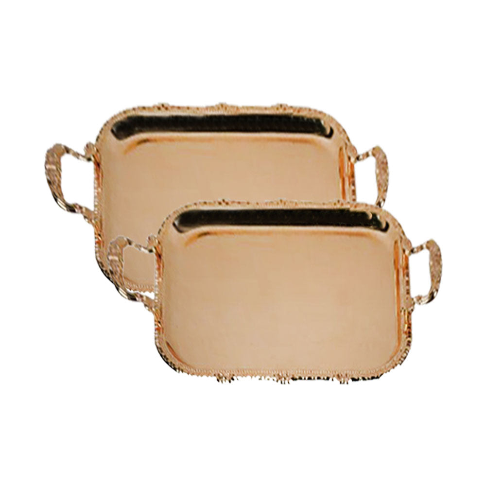 TRAY SET STEEL NAJIB 2PC NB4169