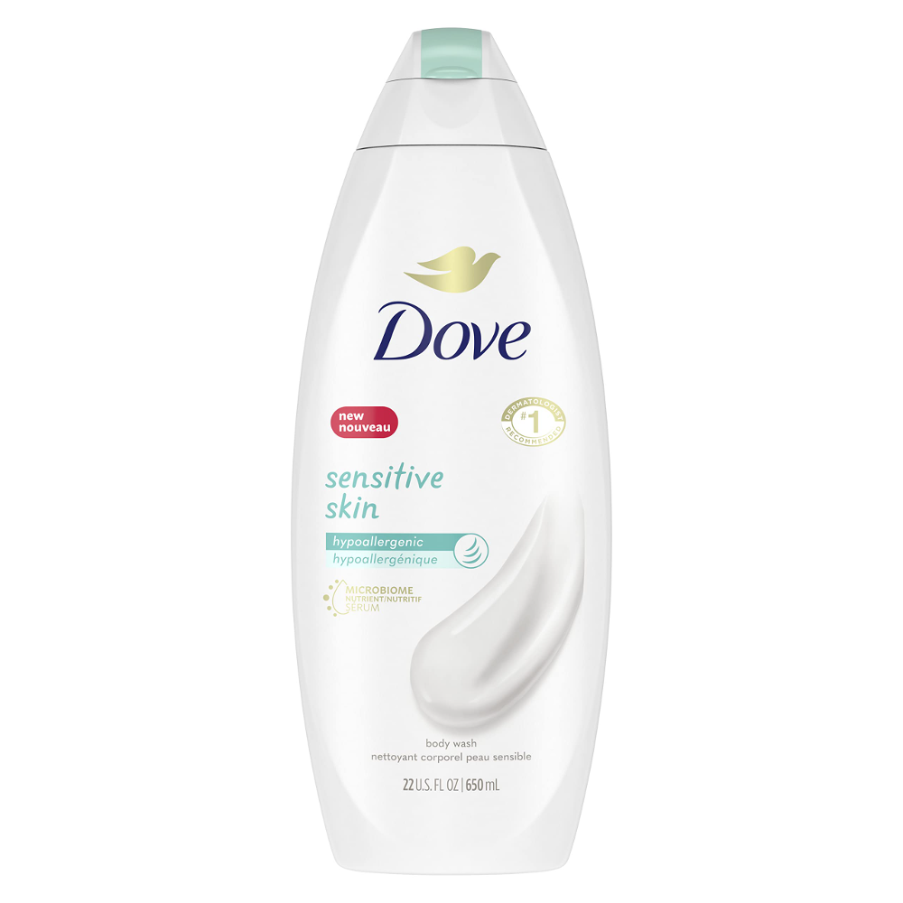 DOVE SENSITIVE SKIN HYPAOLLERGENIC BODY WASH 710ML – Al-Fatah