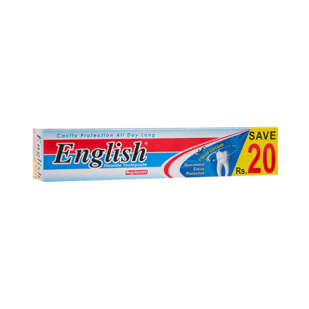 ENGLISH FLUORIDE TOOTHPASTE REGULARMINT 135 GM