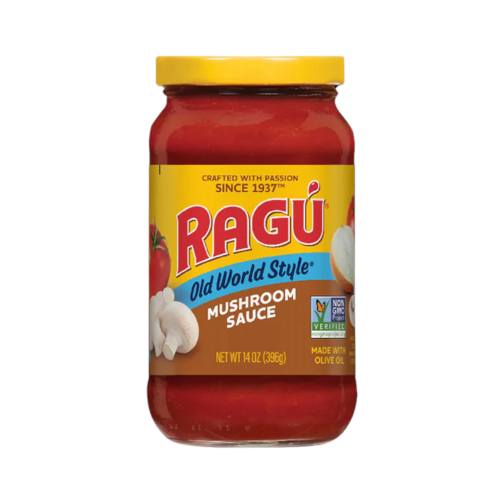 RAGU SAUCE MASHROOM OLD WORLD STYLE 396 GM