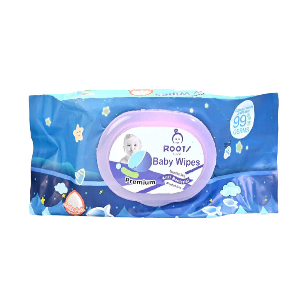 ROOTS PREMIUN BABY WIPES JUMBO PACK
