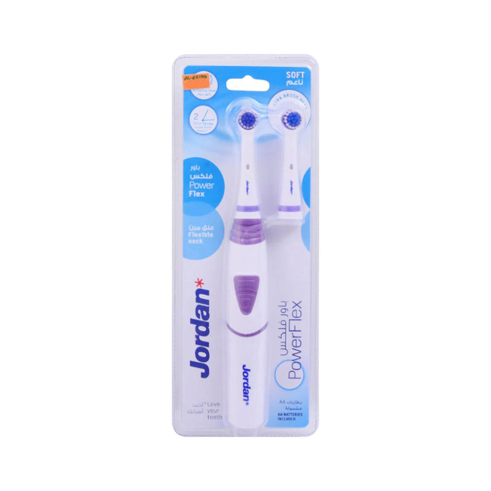 JORDAN POWER FLEX ELECTRIC TOOTH BRUSH SOFT