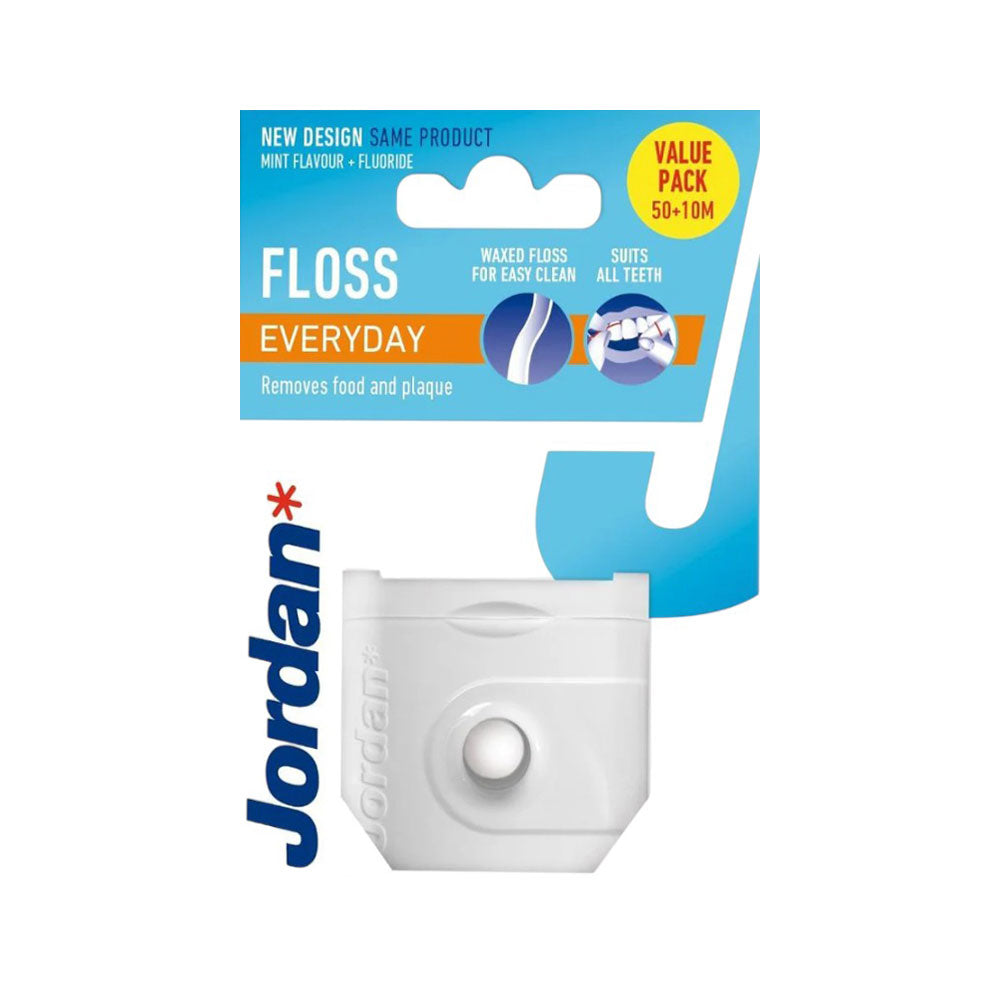 JORDAN DENTAL EVERYDAY FLOSS 50M+10M