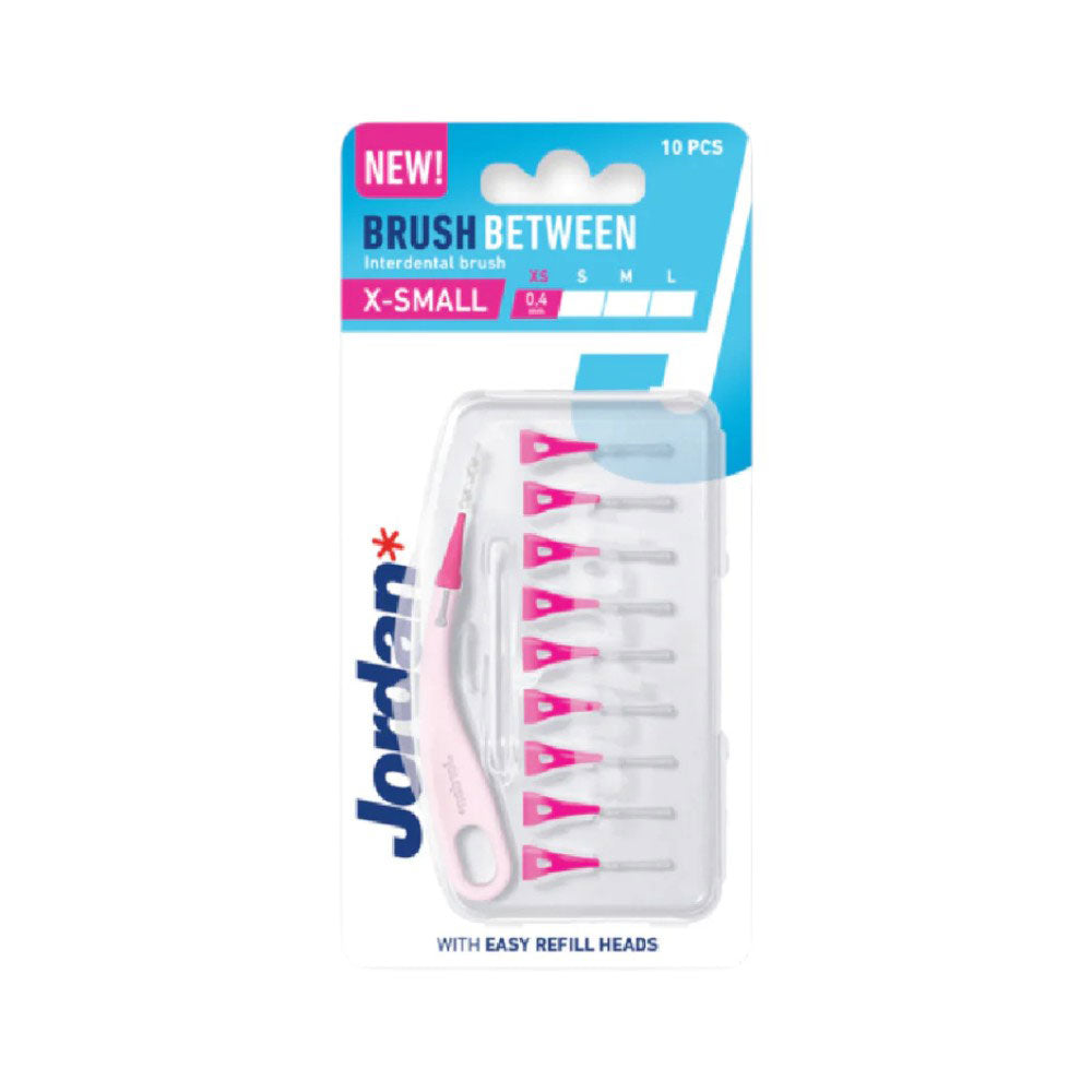 JORDAN CLINIC BRUSH BETWEEN 10PCS EXTRA SMALL