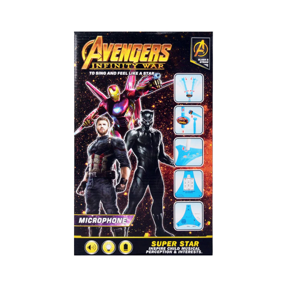 8816A AVENGERS TWIN MICROPHONE SET B/O A.I