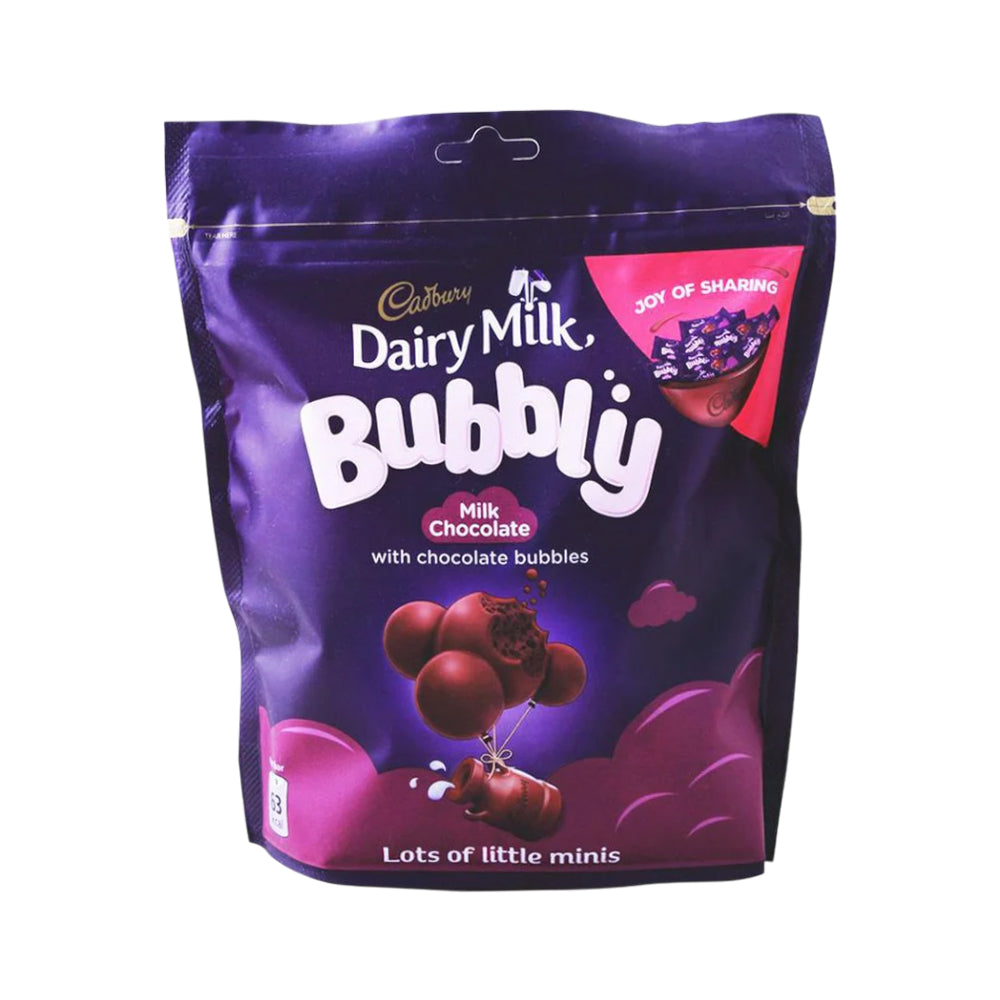 CADBURY DAILRY MILK CHOCOLATE BUBBLY MINIATURE 175.5 GM