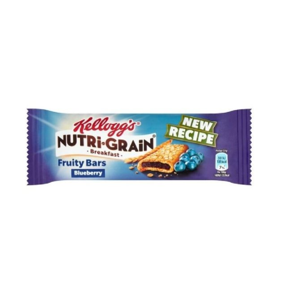 KELLOGGS NUTRI GRAIN BAR BLUEBERRY BLEUETS 37 GM