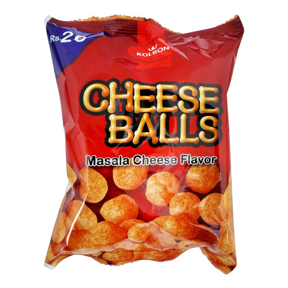 KOLSON CHEESE BALLS MASALA SNACKS 13 GM